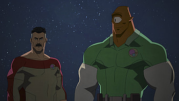Invincible : Omni-Man & Allen the Alien — Galactic Showdown, TV Show, Invincible, Omni-Man HD wallpaper