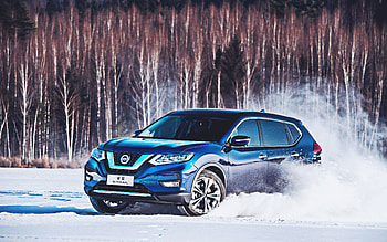 Nissan X-Trail, , winter, 2021 cars, offroad, CN-spec, X-Trail T32, crossovers, 2021 Nissan X-Trail, japanese cars, Nissan HD wallpaper