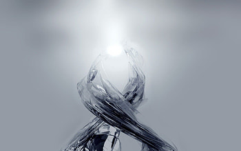 Abstract, Fantasy, Shine, Light, Grey HD wallpaper