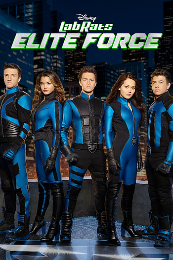 Lab Rats: Elite Force poster, Superhuman team, Action-packed series, Futuristic setting HD phone wallpaper
