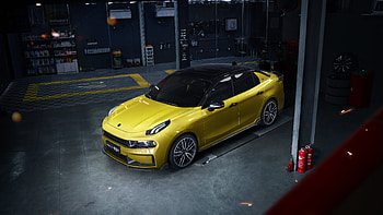03 Top View, Lynk and Co HD wallpaper