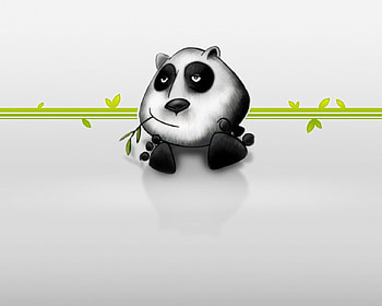 Cute Panda, cute, panda HD wallpaper