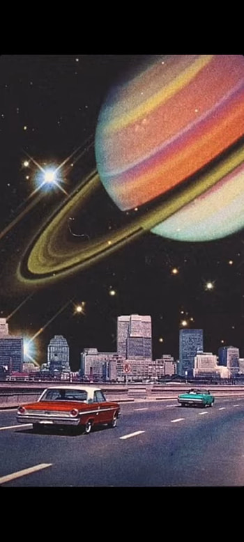 Retro space, Earth HD phone wallpaper