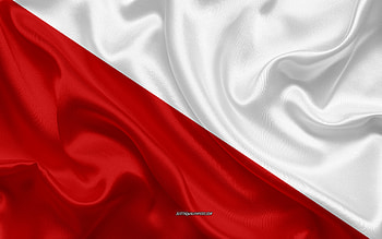 Flag of Utrecht, , silk texture, Utrecht, Netherlands, Utrecht flag, Dutch cities HD wallpaper