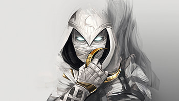 Moon Knight White Suit, moon-knight, superheroes, artist, artwork, digital-art HD wallpaper