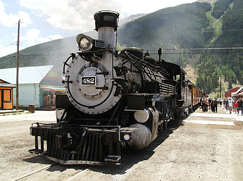 Durango Silverton Locomotive, Silverton Colorado, denver rio grande, steam locomotive, train HD wallpaper