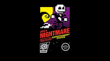 Nightmare before christmas retro games nes game . HD wallpaper