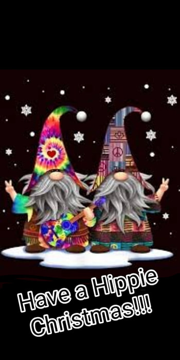 Hippie gnome christmas, gnomes, colorful HD phone wallpaper