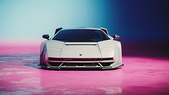 Lamborghini Countach Concept 2022, lamborghini-countach, lamborghini, cars, behance HD wallpaper