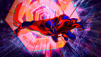 Spiderman 2099 Suit Up For Action, spiderman, spiderman-2099, superheroes, artwork, digital-art, art, artstation HD wallpaper
