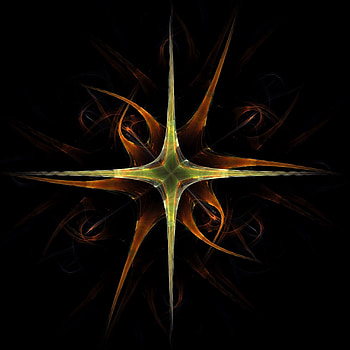 Abstract, Dark, Fractal, Star HD phone wallpaper