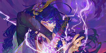 Raiden Shogun - Genshin Impact Electric Elegance, Genshin Impact, Baal Raiden Shogun (Genshin Impact) HD wallpaper