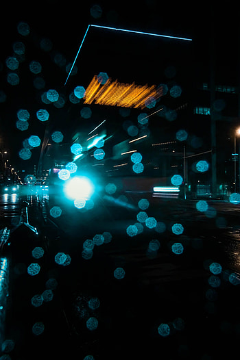 Night, Dark, Glare, Glow HD phone wallpaper