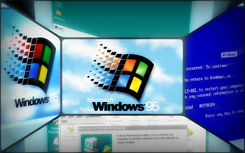 Windows 95 Monitor Screens ... HD wallpaper