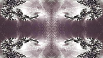 Trippy Psychedelic Fractal, trippy, psychedelic, aesthetic, white, Abstract, fractal HD wallpaper