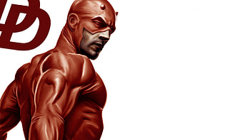 daredevil, marvel comics, matt murdock, costume, art HD wallpaper