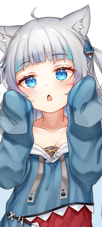 Aqua Neko VTuber — Cozy , Anime, Virtual Youtuber HD phone wallpaper