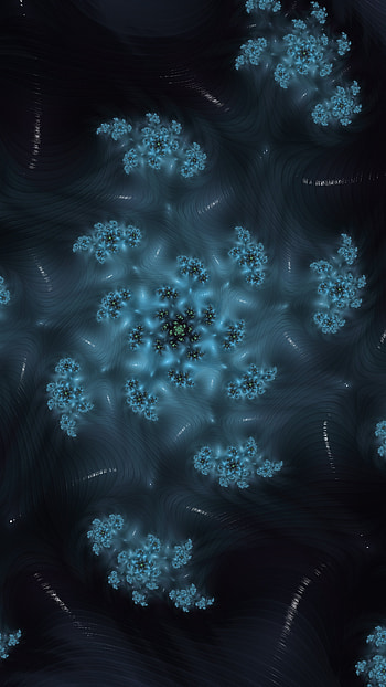 Trippy Psychedelic Fractal Art, trippy, psychedelic, hippie, cyan, Abstract, fractal HD phone wallpaper