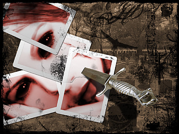 Death Comes for ya II, gothic, life, goth, knife, , death HD wallpaper