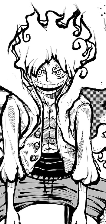 Fiery Grin — Luffy (One Piece) , Anime, One Piece HD phone wallpaper