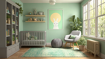 Charming Kids Room: A Ultra Escape, interior, room, nursery, Pastel Color HD wallpaper