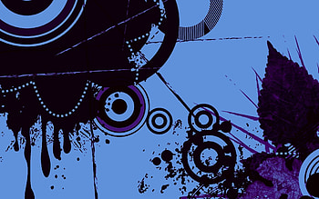 Abstract, Background, Dark, Circles, Lines, Stains, Spots, Blots HD wallpaper