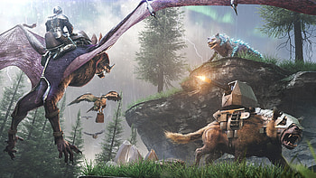 ARK Survival Evolved, Steam community, Gamer hub, Join the discussion HD wallpaper