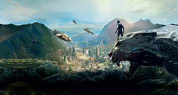 Black Panther Movie 10k, black-panther, movies HD wallpaper