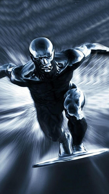Silver Surfer , Backgrounds HD phone wallpaper