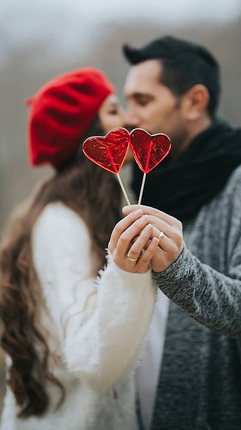 Valentines Aesthetic, Love Couples HD phone wallpaper