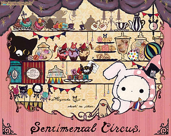 Sentimental Circus, Circus, Sentimaental, Kawaii, San-X, Rilakkuma, Cute HD wallpaper