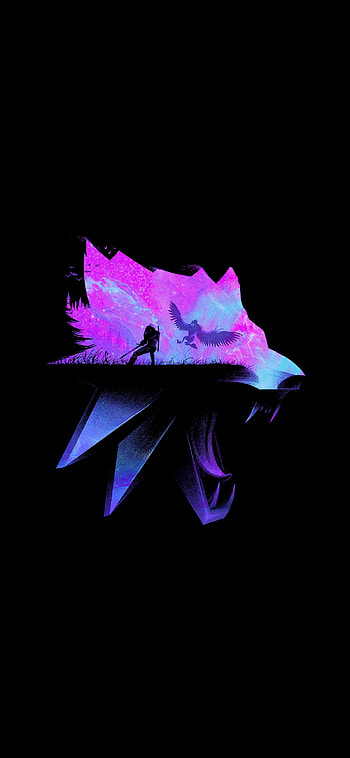 Witcher, magenta, pink HD phone wallpaper