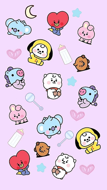 BT21 babys, bts, love, baby, CUTE HD phone wallpaper