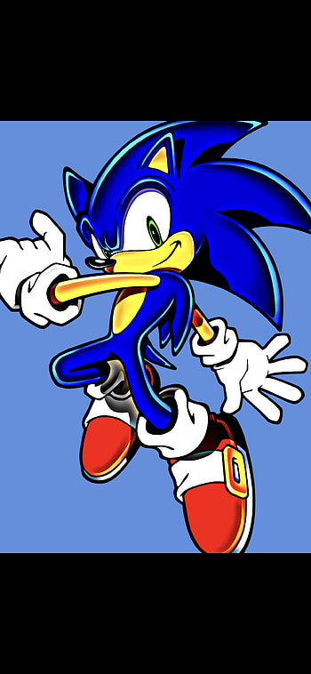 Sonic, art HD phone wallpaper