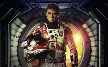 Mark Watney, The Martian, Matt Damon, High quality HD wallpaper