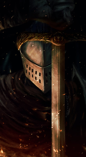 Ashen Helm: Dark Souls Knight, video game, Dark Souls, knight, helmet HD phone wallpaper
