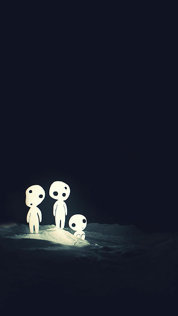 Kodama, Princess Mononoke HD phone wallpaper