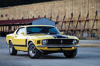 Ford, Mustang, Cars, Side View, 1970, Boss 302 HD wallpaper
