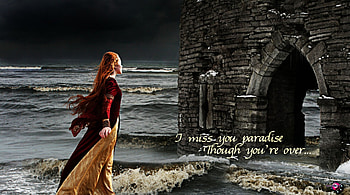 miss you paradise, sea, paradise, dark, beauty HD wallpaper