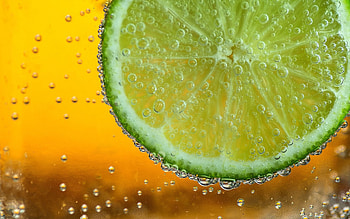 Bubbles, Lime HD wallpaper