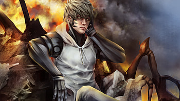 Genos - Anime cyborg, One Punch Man, Shonen art HD wallpaper