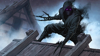 Ninja Of The New Moon , artist, artwork, digital-art, artstation HD wallpaper