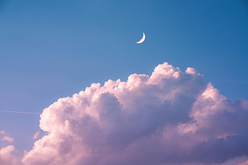 Nature, Sky, Moon, Cloud HD wallpaper