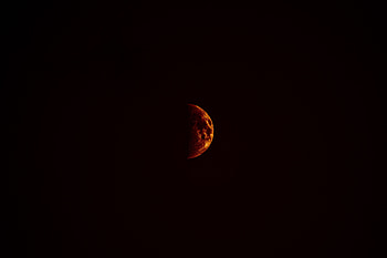 Universe, Night, Moon, Dark, Shadow, Darkness HD wallpaper