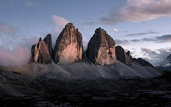 Tre Cime di Lavaredo Dolomites Italy, Dolomites, tre Cime di Lavaredo, Italy, mountain HD wallpaper