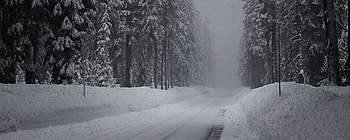 Winter, Nature, Snow, Road, Panorama, Year, Elnik HD wallpaper