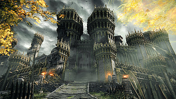 Castle Elden Ring HD wallpaper