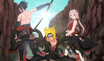 Naruto sasuke and sakura, naruto, super bad, sasukea, and skaure HD wallpaper
