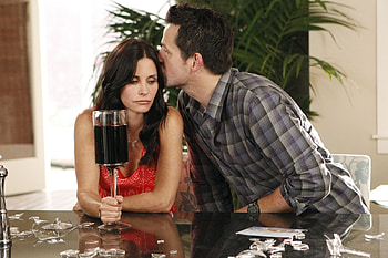 Cougar Town series, Courteney Cox, Josh Hopkins, TV shows HD wallpaper