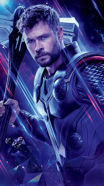 Avengers Thor, Powerful god, Thunderous strikes, Mythological hero HD phone wallpaper
